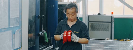 大世脚轮厂家注塑车间