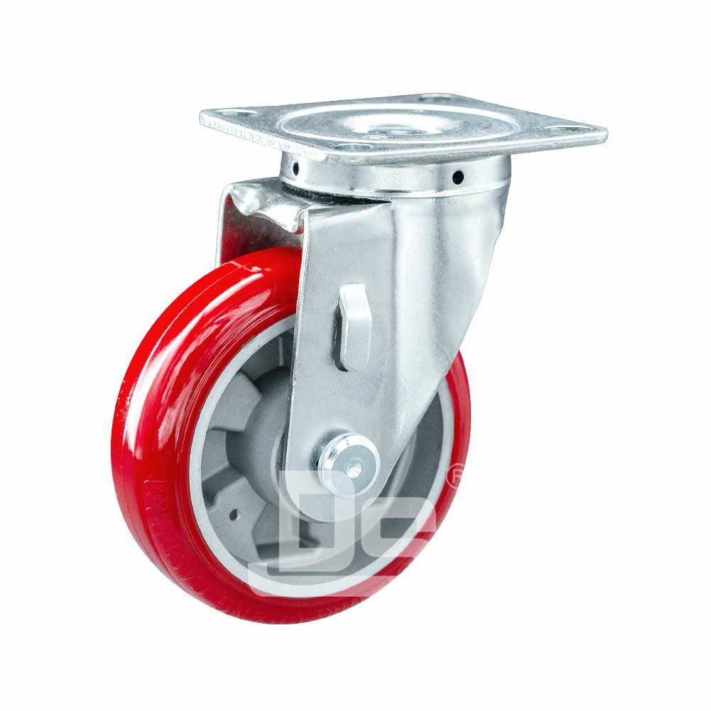 中重型脚轮聚氨酯铝芯轮万向脚轮（DS32系列）